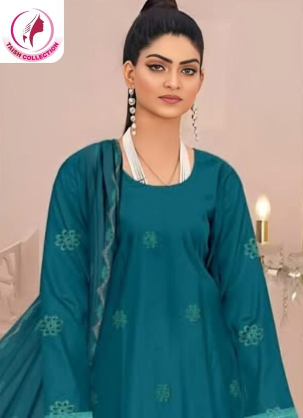 Luxury Embroidered Lawn Suit