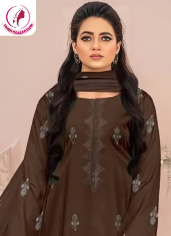 Luxury Embroidered Lawn Suit
