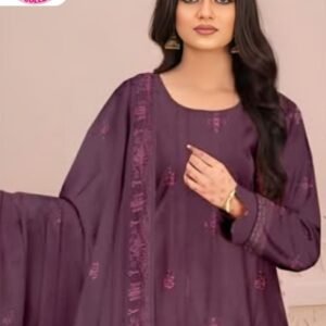 Luxury Embroidered Lawn Suit