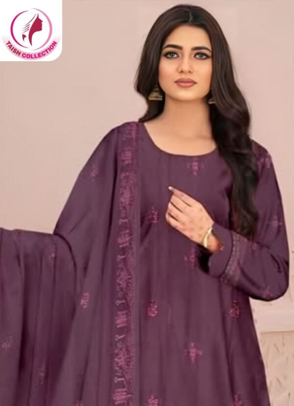 Luxury Embroidered Lawn Suit